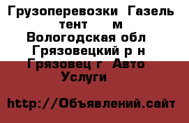 Грузоперевозки  Газель   тент   3 м - Вологодская обл., Грязовецкий р-н, Грязовец г. Авто » Услуги   